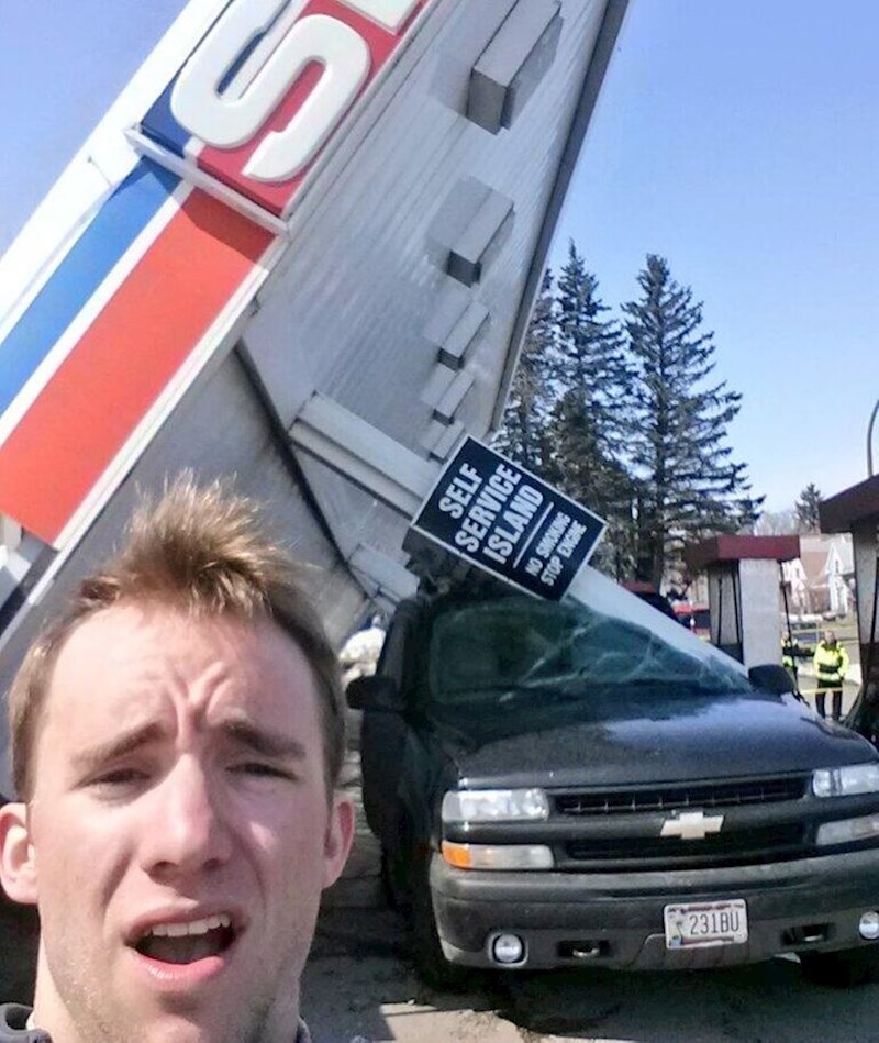 Da je barem palo prije nego sam natočio gorivo...