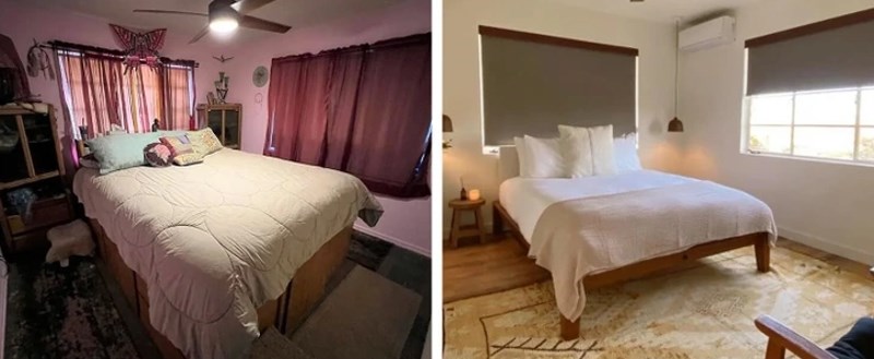 Ponekad je dovoljno samo promijeniti zavjese i maknuti nepotrebne stvari iz sobe.