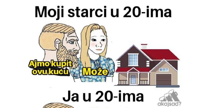 Fora o razlici između 20-godišnjaka nekad i sad istovremeno je tragična i komična. Morate vidjeti