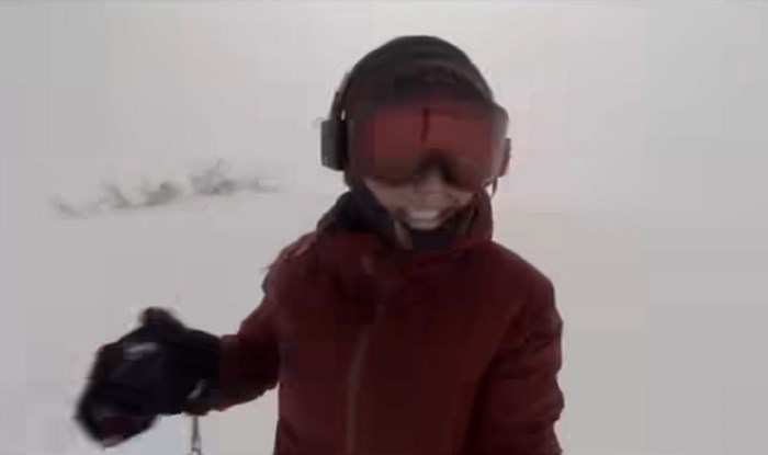 Snowboarderica se snimala u vožnji, kada je naknadno pregledala video ostala je šokirana