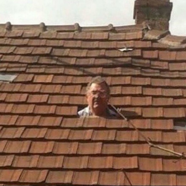 Čovjek u krovu