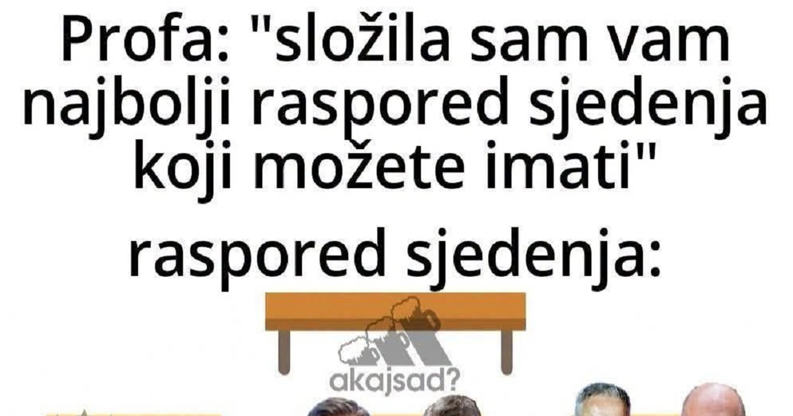 Foru o rasporedu sjedenja u novoj školskoj godini lajkalo je preko 13K ljudi na IG-u, urnebesna je!