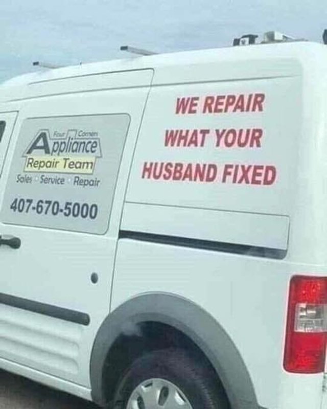 "Ispravljamo što je vaš muž popravio"