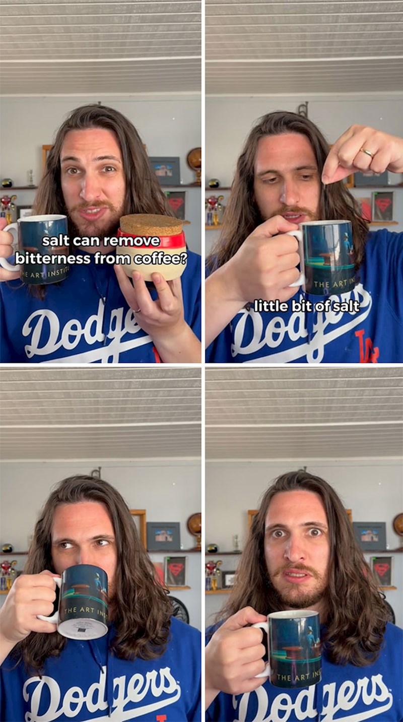 Malo soli u šalici kave otklonit će gorčinu iz omiljenog jutarnjeg napitka