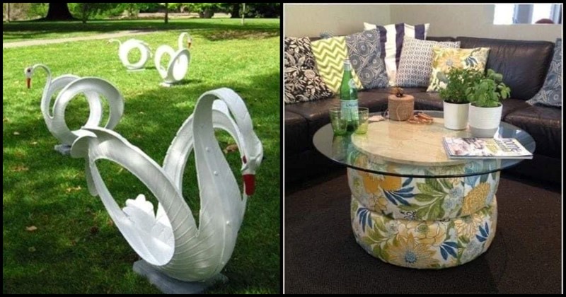 20 puta kada su ljudi stare gume pretvorili u predivne i korisne predmete