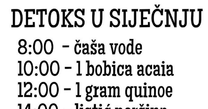 Netko je podijelio svoj plan prehrane nakon blagdana i postao hit, mnogi će se prepoznati