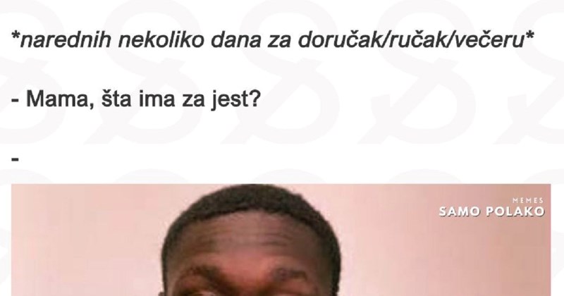 Fora o mami i hrani za blagdane hit je među ekipom na Fejsu, odmah ćete vidjeti zašto