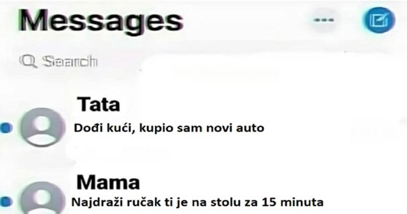 Bilo mu je sumnjivo zašto mu roditelji ispunjavaju sve želje, a onda je dobio poruku od sestre