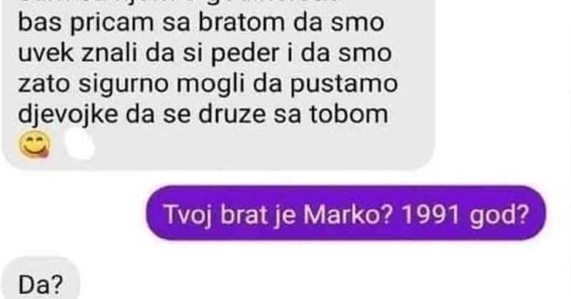 Starom poznaniku je upao s bizarnom porukom, zbog urnebesnog preokreta u odgovoru postali su hit!
