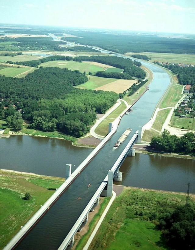 Vodeni most, Njemačka