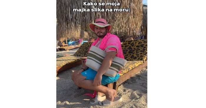 Ovako se svaka, ali baš svaka mama fotka na odmoru na moru. Video je genijalan!