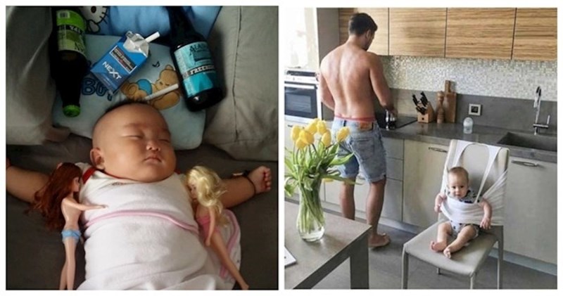14 tata koji neće tako skoro opet ostati sami s djecom, a sve zbog ovih urnebesnih fotki