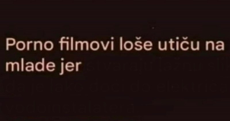 Zaključak ove osobe o lošem utjecaju porno filmova na mlade lajkaju tisuće, ovo morate vidjeti
