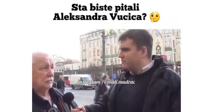 Odgovor tipa na pitanje reportera širi se regijom brzinom munje, evo što je poručio Vučiću!