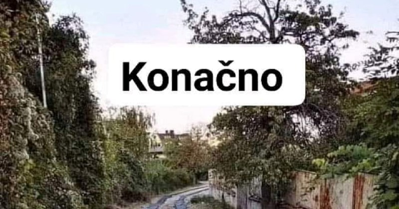 Urnebesna fotka asfaltiranja u BIH hit je u regiji. Ovo je preekstremno, čak i za Balkan...