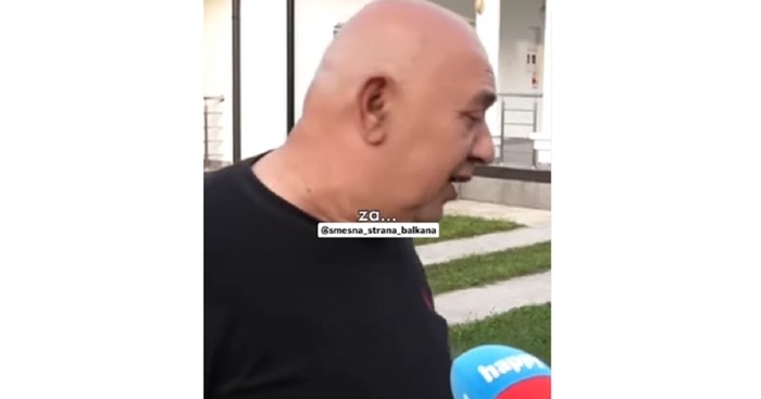 Djed je odgovarao reporteru kad ga je nešto zbunilo, njegova izjava apsolutni je hit u regiji