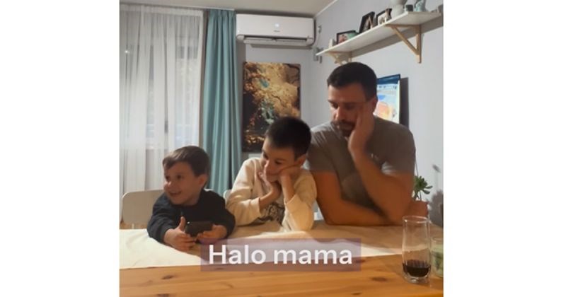 Klinci su zvali mamu da se vrati kući jer su gladni, video je nasmijao tisuće komičnim obratom