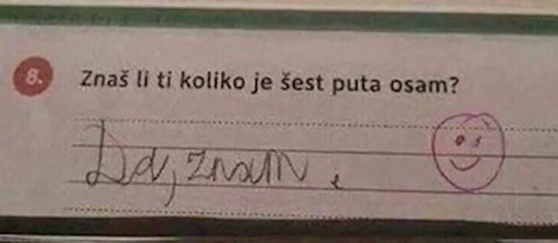 Ako maleni zafrkant ovako nastavi sigurno će u životu dogurati daleko! 🤣