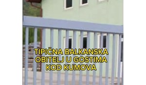 Urnebesni video prikazuje kako na Balkanu izgleda odlazak u goste kod kumova, ovo je totalna istina