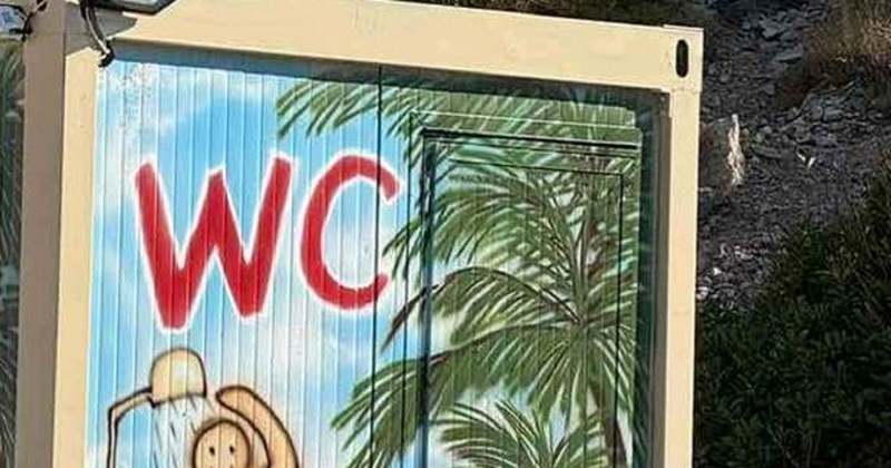 WC na plaži u mjestu Sutomore oduševio je mreže, naziv mu je apsolutni hit