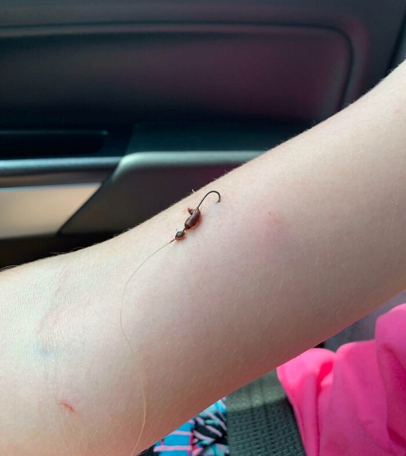 Odveo sam svoju kćerkicu na pecanje. Trajalo je 15 minuta