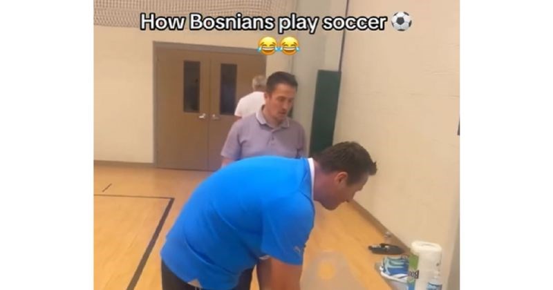 Ostatak Europe nasmijala je snimka Bosanaca na terminu u dvorani, nama je ovo normalno