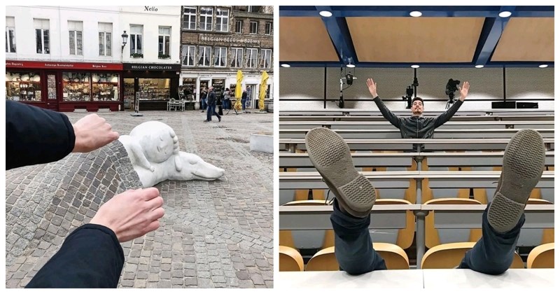 Ljudi su se poigrali perspektivama i nastalo je ovih 20 genijalnih fotki. I ne, nisu fotošopirane!