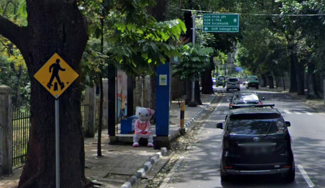 Hello Kitty na ulicama Indonezije