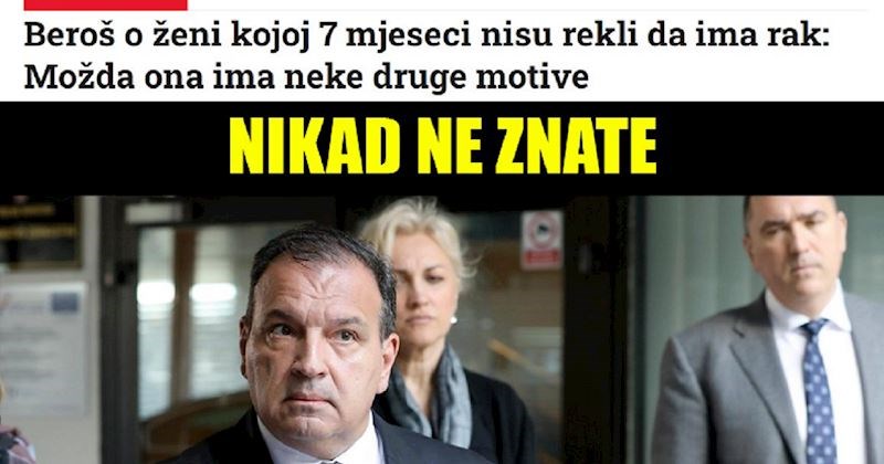 Nakon Beroševe, blago rečeno, neprimjerene izjave o Lini Budak, Fejsom se širi ova fotografija