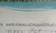 Učenici su imala zadatak napisati poruku učitelju, pitanje ovog djeteta nasmijalo je cijelu Hrvatsku