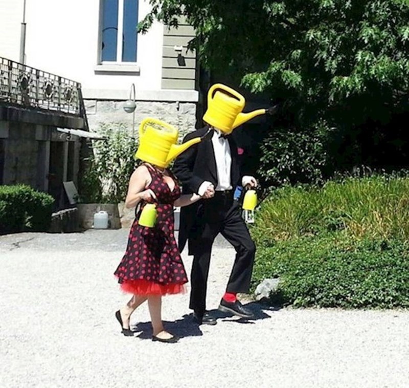 Opuštena šetnja po vrtu