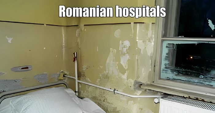 Fotka jedne bolničke sobe u Rumunjskoj zgrozila je Fejs, urnebesan natpis dodatno je začinio dojam