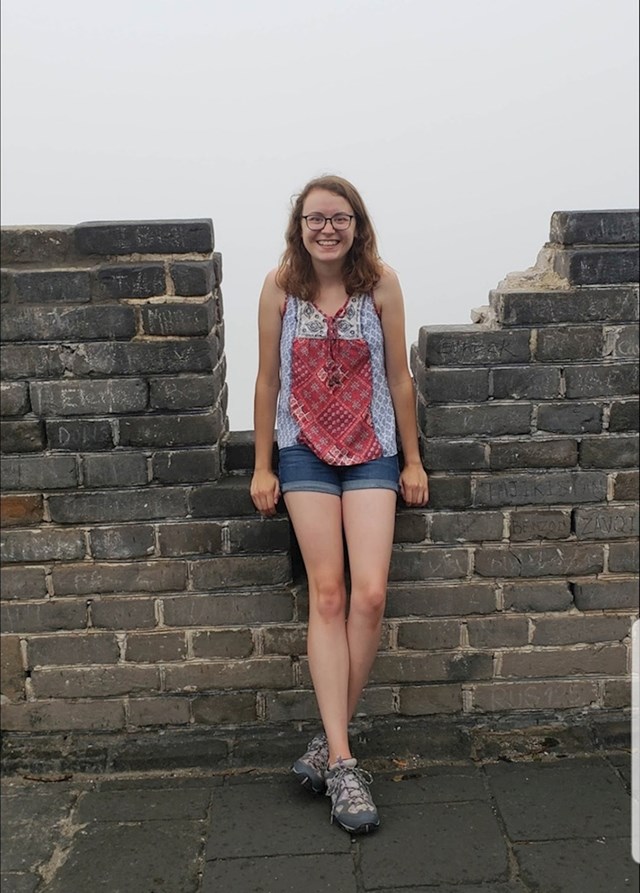 Kažu da je pogled s Kineskog zida očaravajući. Ne bih znala.