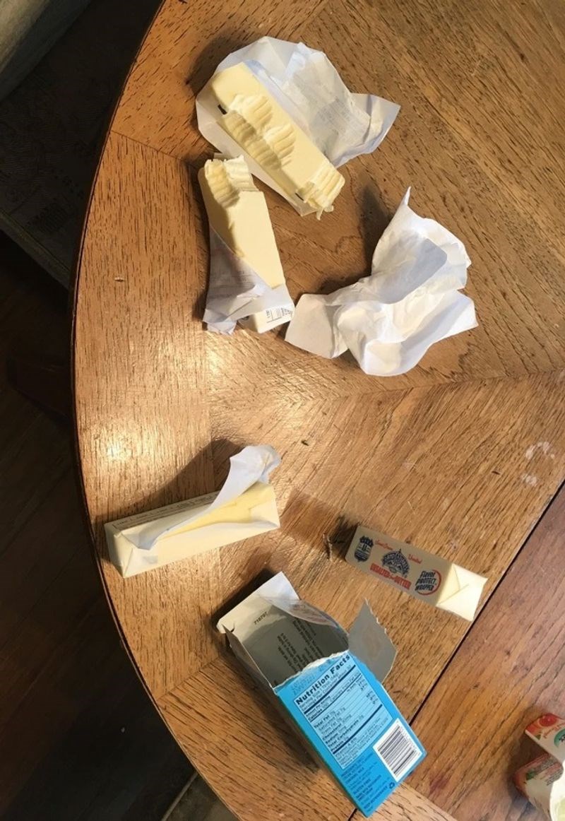 Tiho dijete znači nevolju. Sišao sam dolje i našao ovo