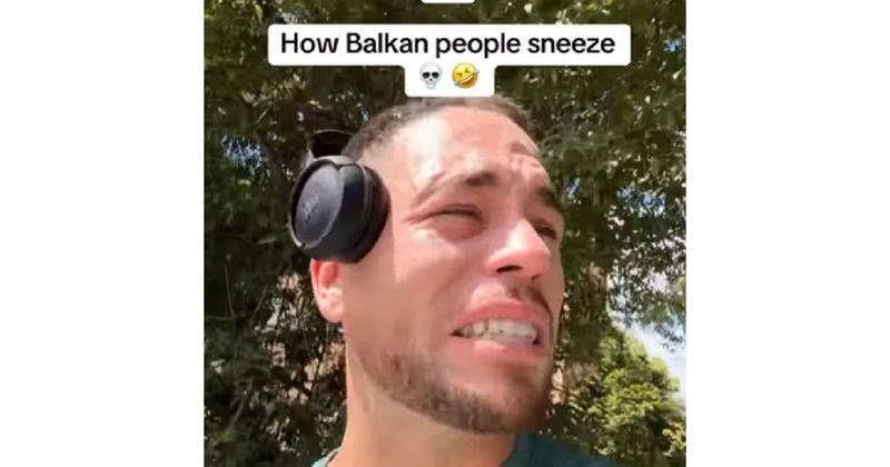 Snimka usporedbe kihanja Balkanaca i ostatka svijeta teški je hit u regiji, urnebesna je!