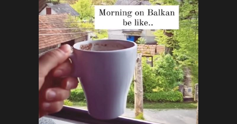 Fora video prikazuje kako izgledaju jutra na Balkanu. Ovo je apsolutna istina! 😂