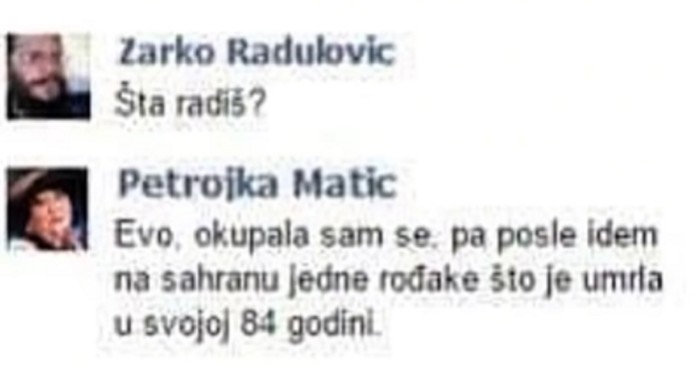 Bizarno dopisivanje dvoje ljudi u pozamašnim godinama nasmijalo je regiju, hit je
