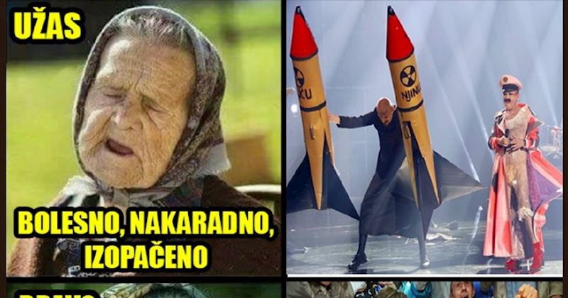 Fora o ljudima koji su zgroženi pobjedom Leta 3 na Dori oduševila je ekipu na Fejsu, hit je!