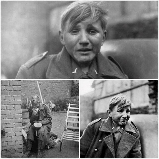 Fotografije šesnaestogodišnjeg njemačkog vojnika tijekom Drugog svjetskog rata