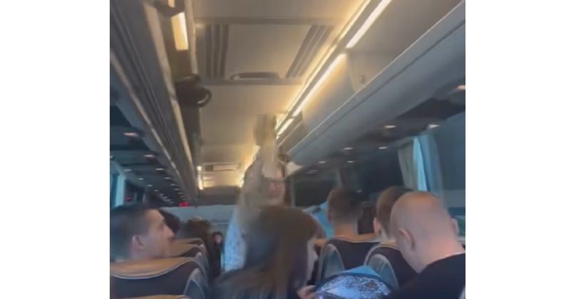 Ekipa iz Ljubuškog krenula je autobusom na Thompsona, video je postao hit zbog poteza ove bake