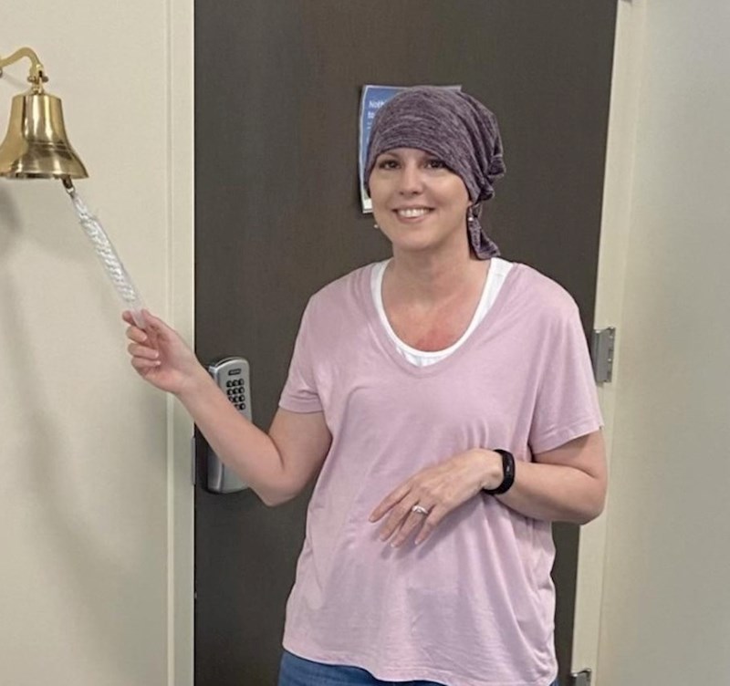 Nakon mastektomije, 6 mjeseci kemoterapije i 6 tjedana zračenja, moje zvono je zazvonilo!