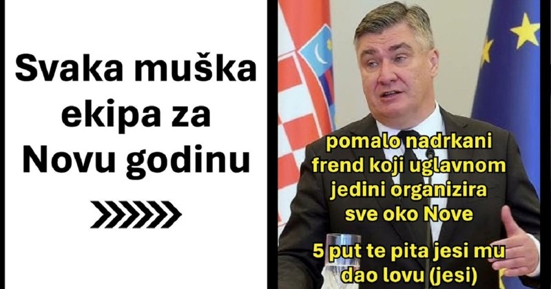 Fora o svakoj muškoj ekipi i organizaciji dočeka Nove godine hit je na Fejsu, totalno je pogođena