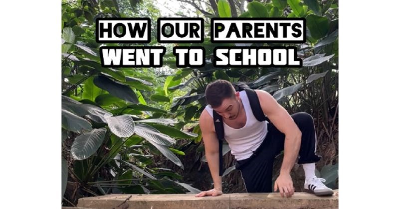 Tip je snimio kako je izgledao put do škole svih, ali baš svih roditelja s Balkana. Urnebesan je