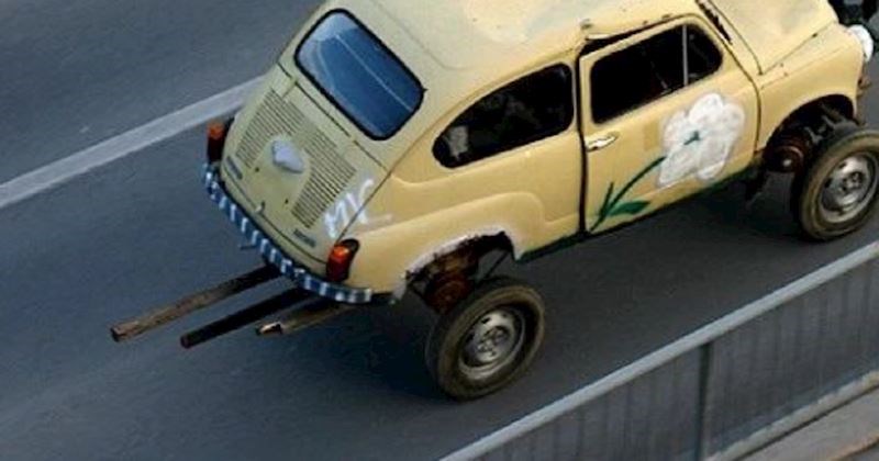 Fićo sa ulica Beograda atrakcija je na Fejsu zbog nesvakidašnjeg detalja! Ovog ima samo na Balkanu