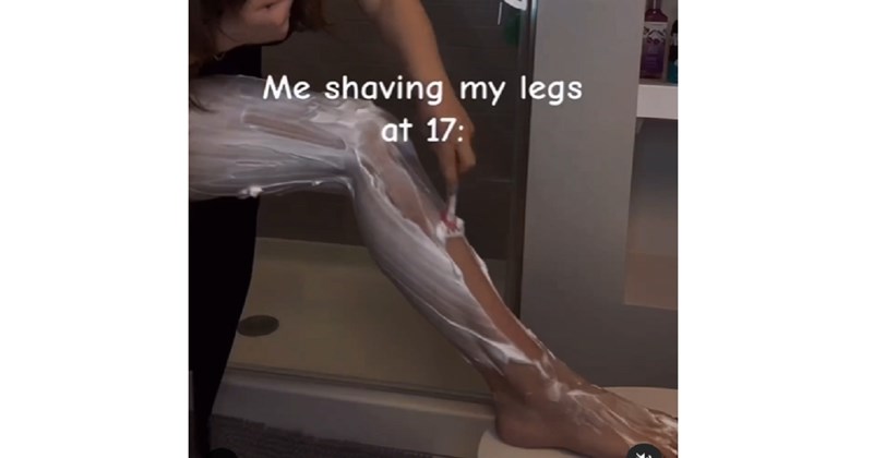 Komična snimka o depilaciji nogu nasmijala je IG, ovo je baš svaka cura doživjela