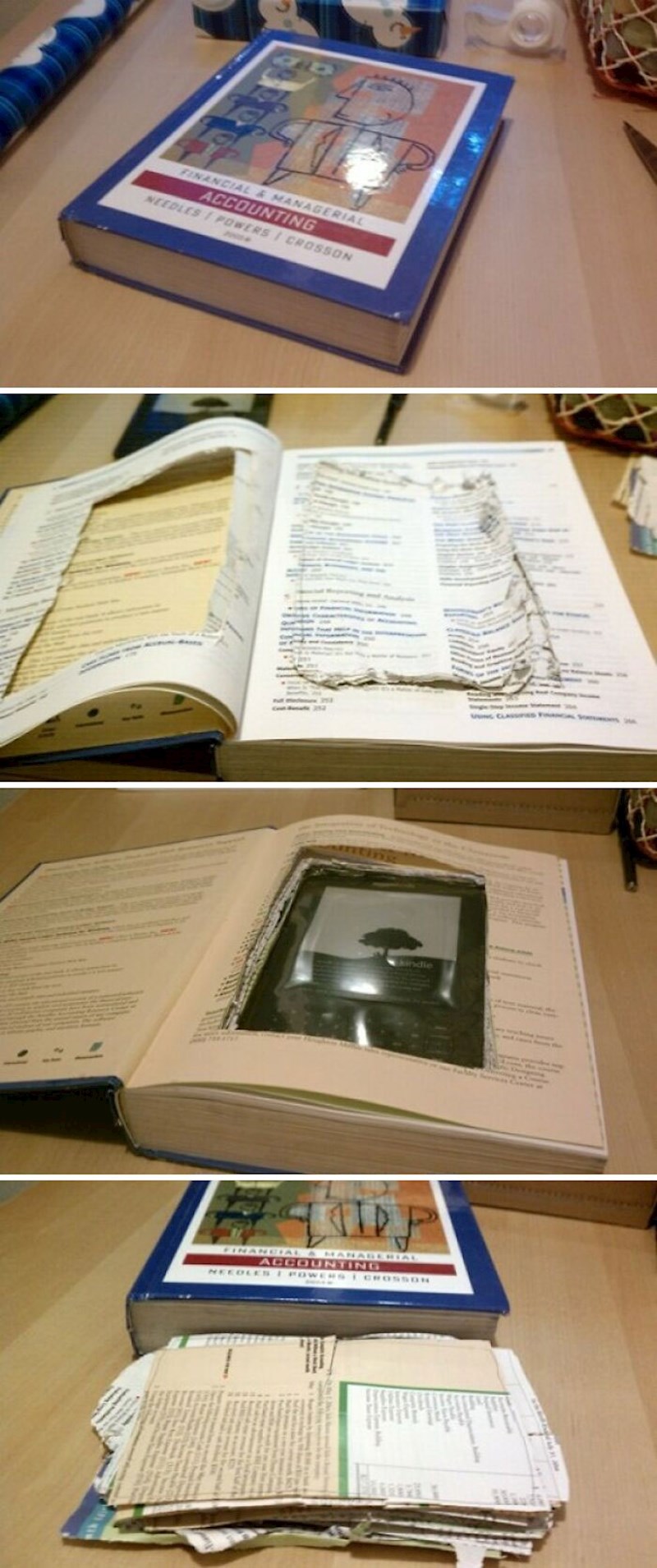 Mislila je da dobiva knjigu o računovodstvu, kad ono...