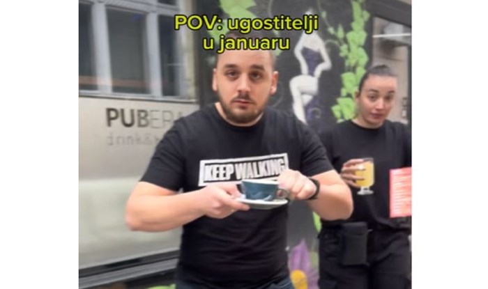 Fora video prikazuje stanje u ugostiteljstvu u siječnju, nije daleko od istine 😅