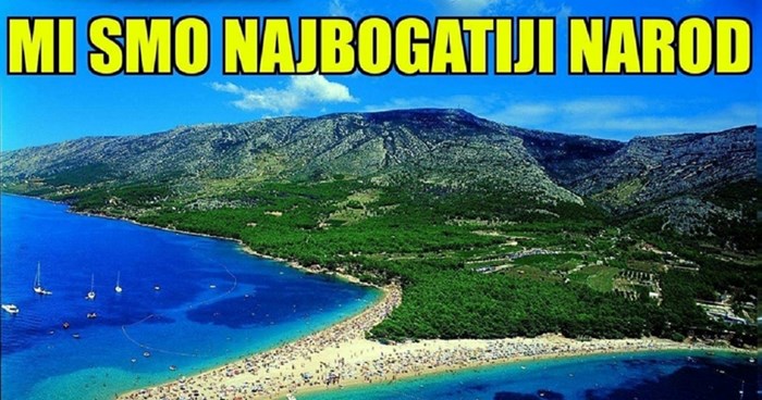 Fora o razlogu zašto su Hrvati najbogatiji narod hit je na Fejsu. Da nije tragično bilo bi smiješno