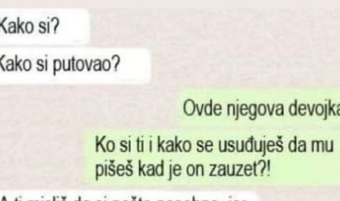 Poludjela je zbog poruke druge žene na dečkovom mobitelu, a onda je uslijedio neugodan obrat