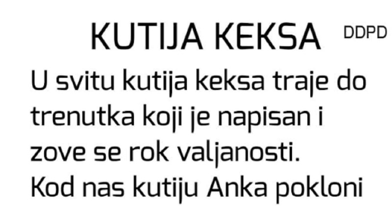 Priča o trajanju kutije keksa u svijetu i kod Hrvata hit je na mrežama. Svi ćete se prepoznati!
